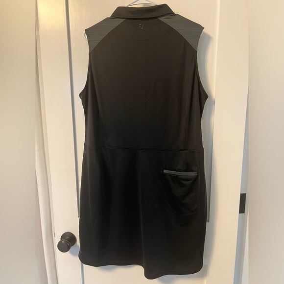 FootJoy Black Golf Dress Size XL Sleeveless - Picture 8 of 8